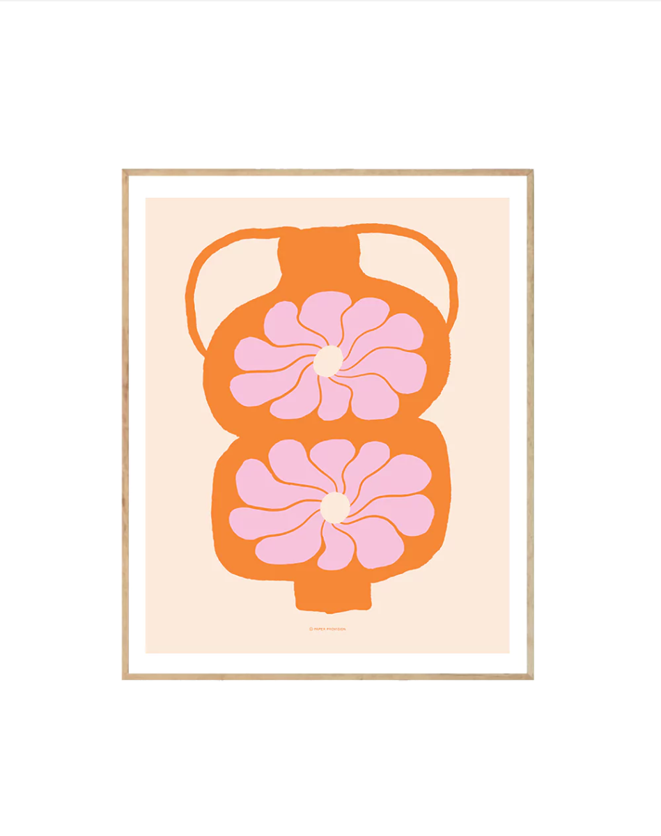 Retro Flower Market 20 - Crafted Canvaas