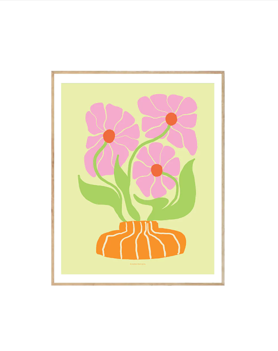 Retro Flower Market 38 - Crafted Canvaas