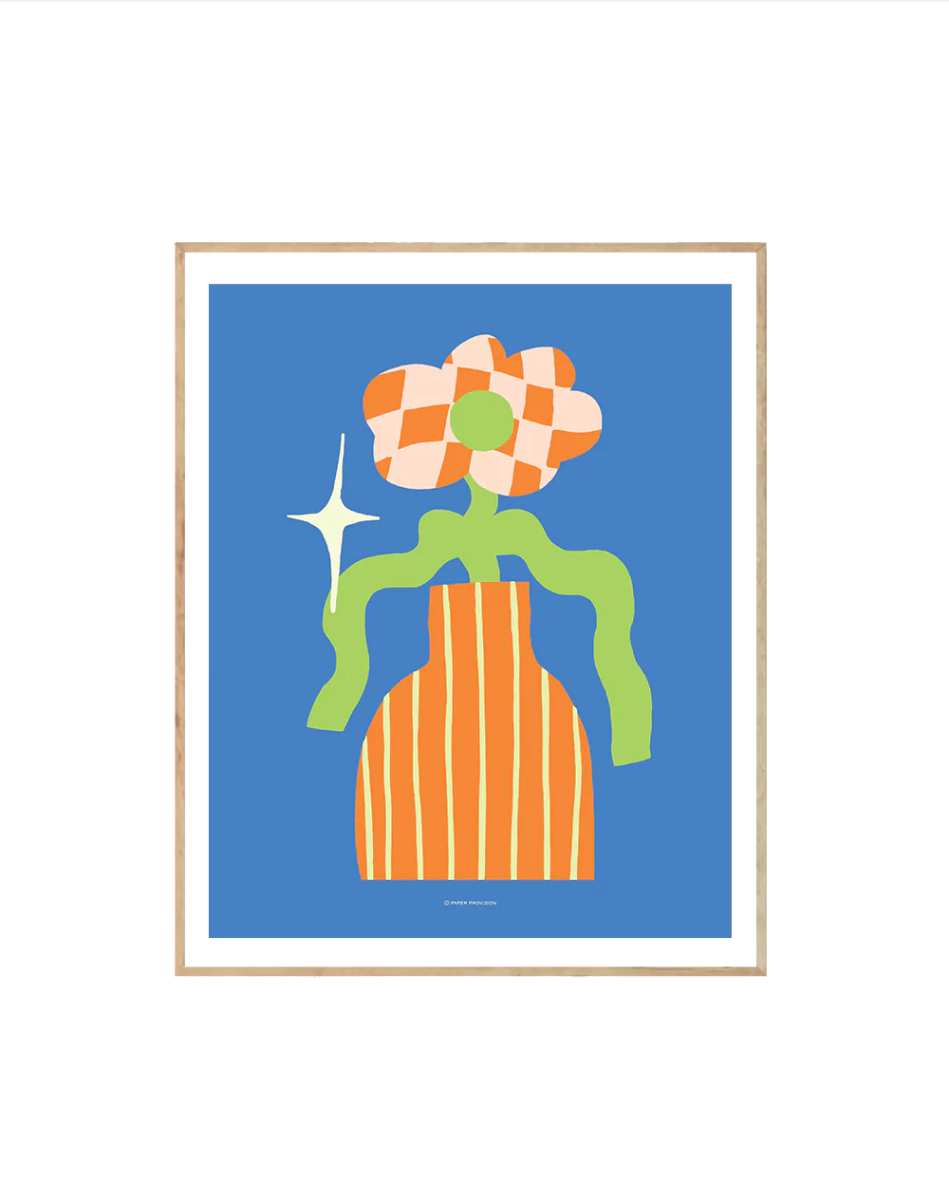 Retro Flower Market 44 - Crafted Canvaas