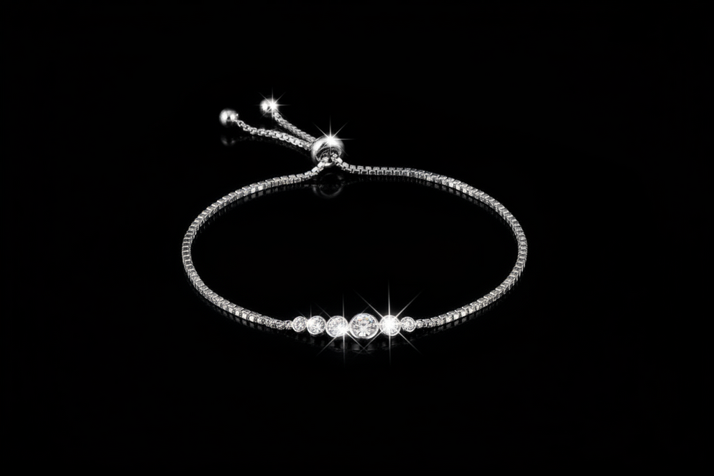 Silver Elegant Bracelet | Crafted Canvaas