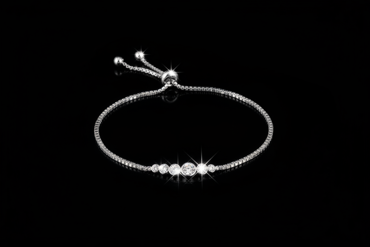 Silver Elegant Bracelet | Crafted Canvaas