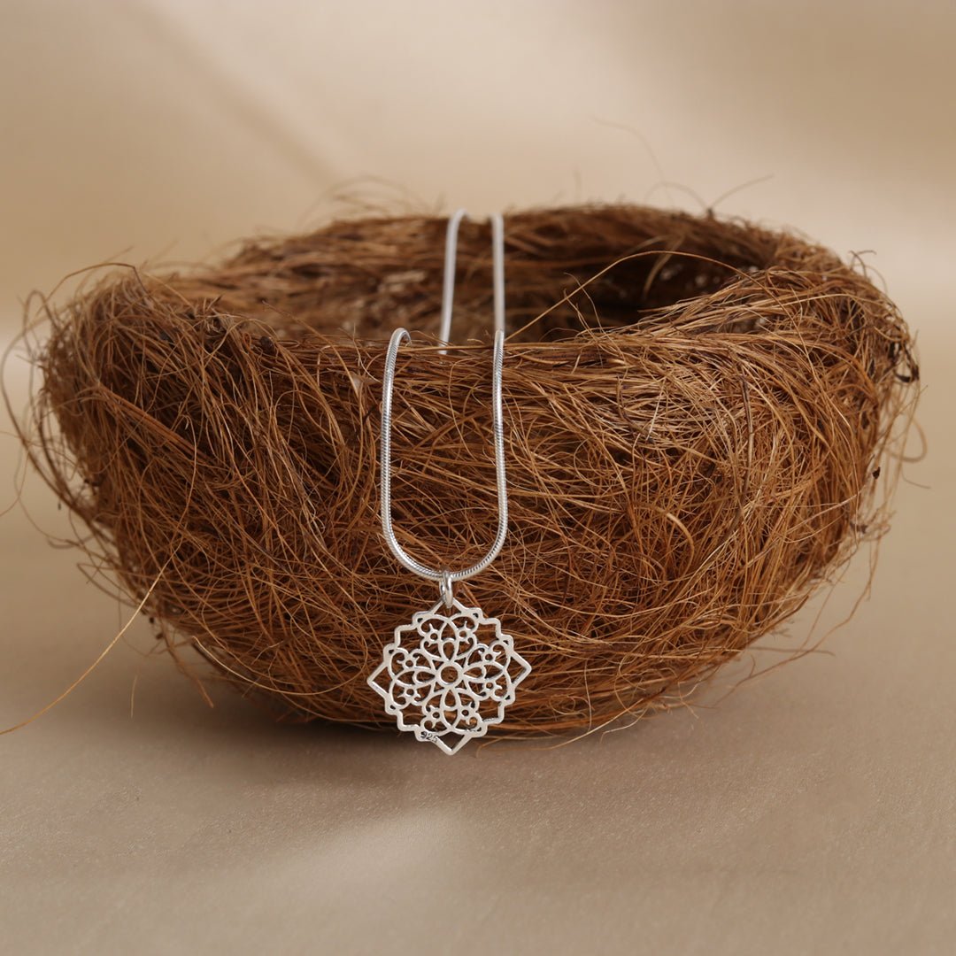 Silver Pendant - Crafted Canvaas