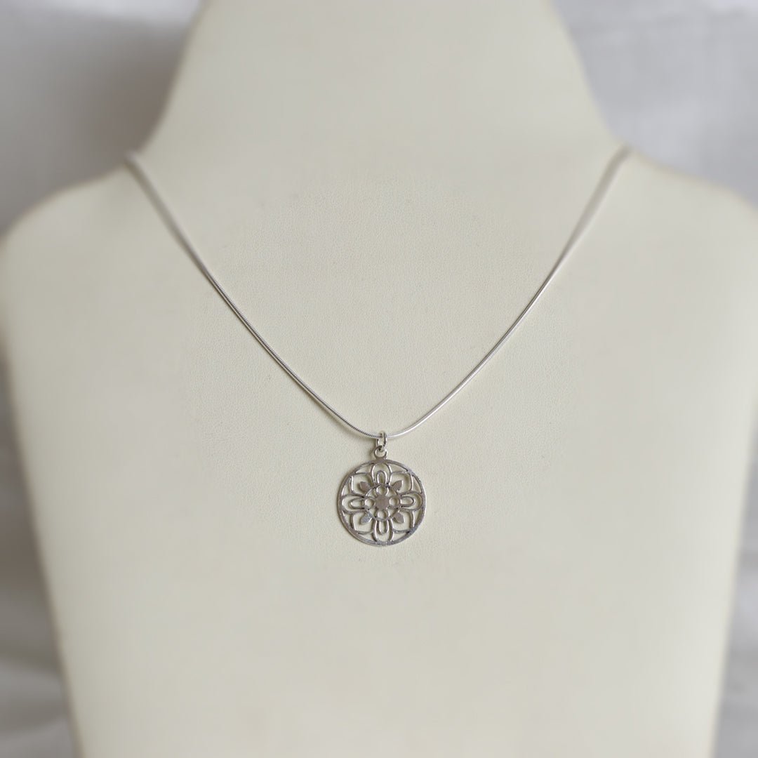 Silver Pendant - Crafted Canvaas