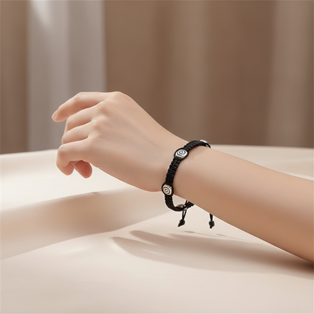 Spiral Motif Anklet | Crafted Canvaas