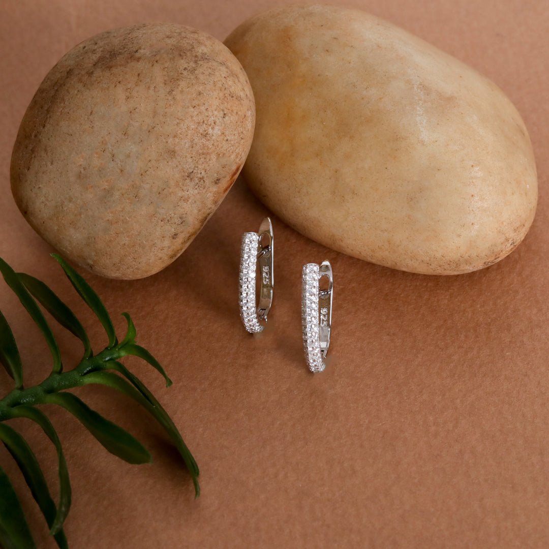 Zircon Hoops - Crafted Canvaas