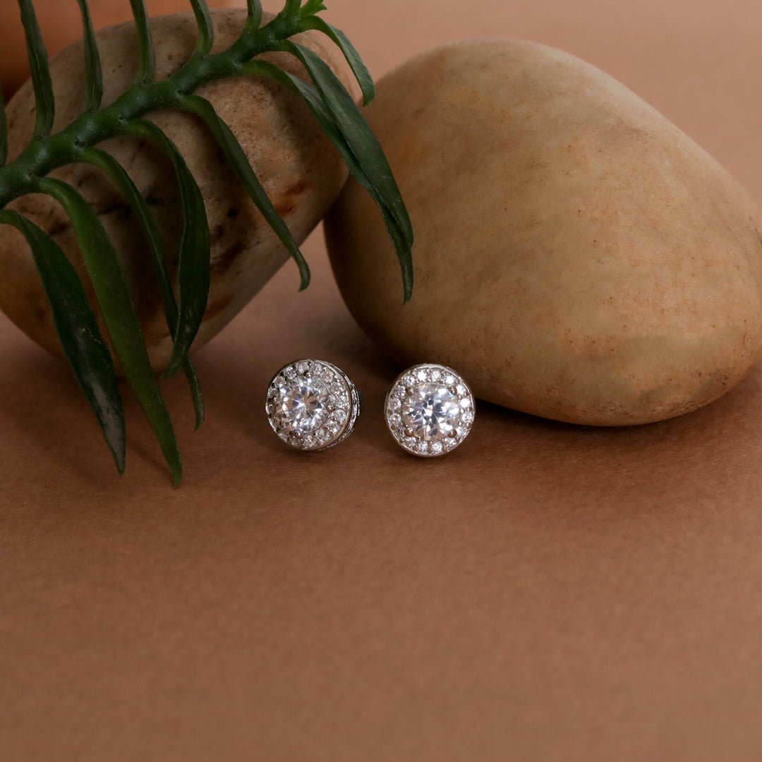 Zircon Round Studds - Crafted Canvaas